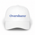 Oversharer White Dad Cap
