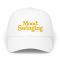 Mood: Swinging White Classic Dad Cap