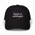 Kind of Unhinged Black Dad Cap