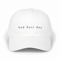 Bad Hair Day White Dad Cap