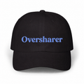 Oversharer Black Dad Cap