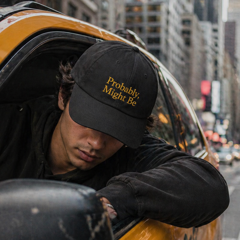 Probably, Might Be Black Classic Dad Cap