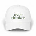 Over Thinker White Dad Cap
