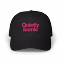 Quietly Iconic Black Classic Dad Cap