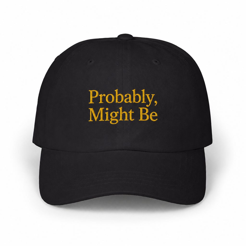 Probably, Might Be Black Classic Dad Cap