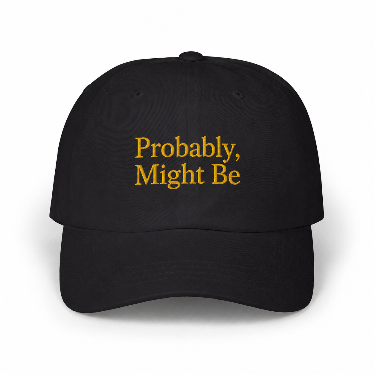 Probably, Might Be Black Classic Dad Cap