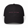Pretty Average Black Classic Dad Cap