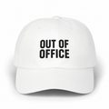 Out of Office White Dad Cap